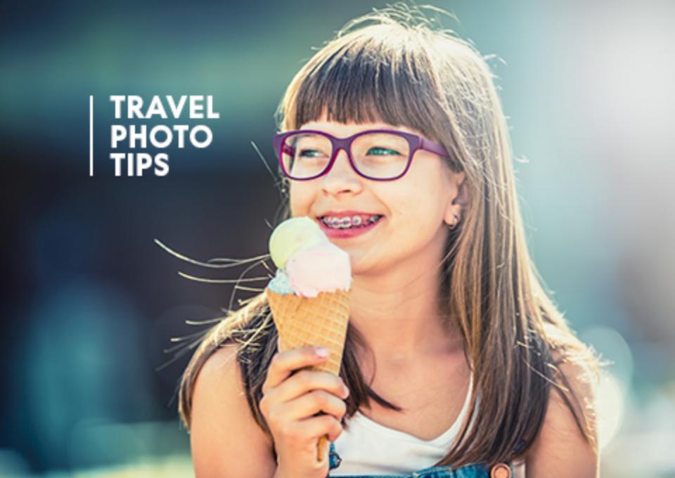 Photographing people: choose right background